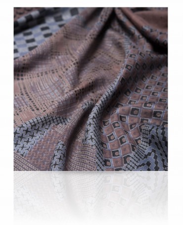 Платок Унисекс SN-SCOTTISH.CHECKS/BEIGE.BLUE